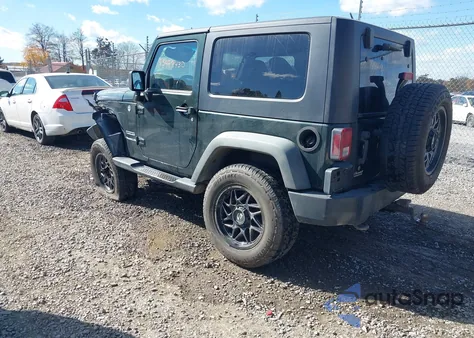 2012 Jeep Wrangler Sport из США, поврежденный, VIN 1C4AJWAG4CL106390